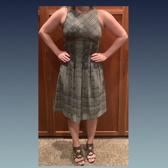 Women’s H&M Retro B&W Cocktail Dress // Size 6 - Picture 7 of 7